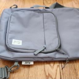 functional gray backpack