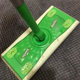 Used Swiffer Sweeper Broom Floor Cleaner